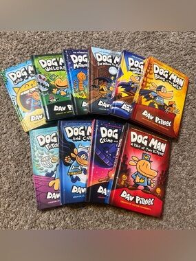 Dog Man Hardcover 10 Book Set